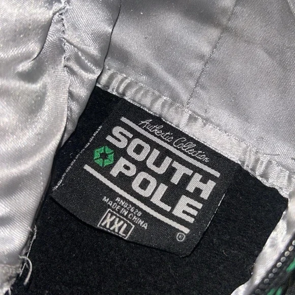 Rare Y2K 00s SouthPole All Over Print Full Zip Hoodie - Picture 4 of 5